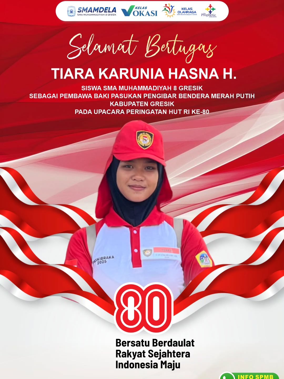 Selamat Bertugas Tiara Karunia Hasna Hamidah