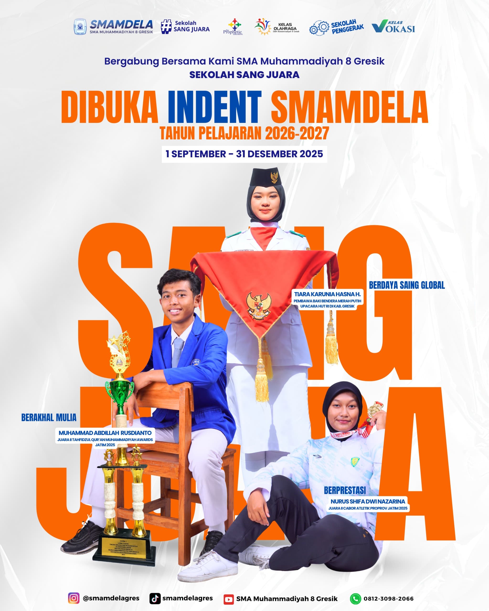 Persyaratan Administrasi Pendaftaran Peserta Didik Baru SMA Muhammadiyah 8 Gresik TA 2026/2027